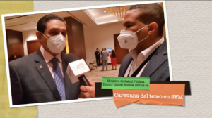 Ministro de Salud Publica Daniel Rivera critica la caravana del teteo en SFM
