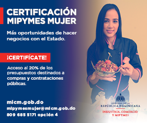 Mipymes Mujer MICM banner 2